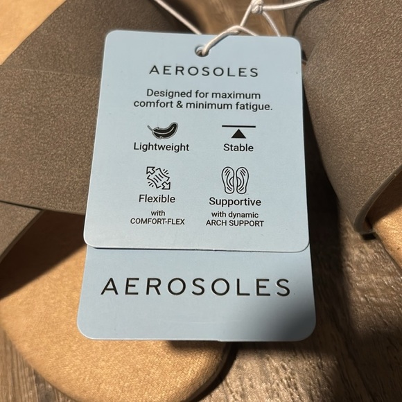 Aerosoles Pierra Slip on,crisscross sandals,supportive,light,flexible,stable - Picture 9 of 11